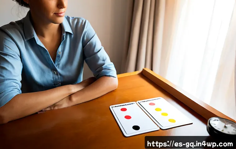 Home 17 의식적 선택 훈련과 자기 동기 부여 - Photorealistic morning scene in a bright Spanish apartment, a focused adult woman seated at a clean ...